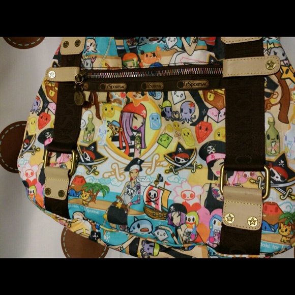 LeSportsac Tokidoki Pirata Zucca Bag - Picture 4 of 6